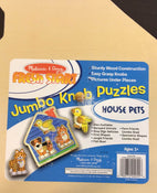 used Melissa & Doug Jumbo Knob Puzzle