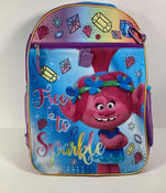 used Dreamworks Trolls Backpack And Lunchbox