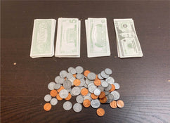 used BUNDLE Play Money