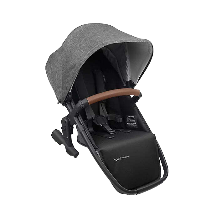 used UPPAbaby VISTA RumbleSeat V2, 2015+, 2022, Greyson (Charcoal Melange)