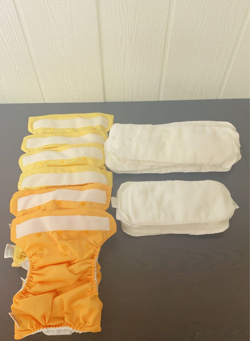 used BUNDLE bumGenius Diapers