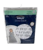 secondhand Halo Cotton Sleepsack, M, Gray Squares & Triangles