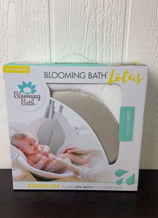 used Blooming Bath Baby Bath Lotus, Grey/Dark Grey