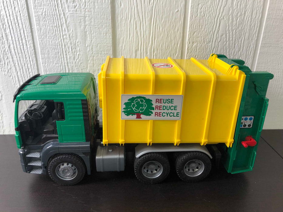 used Bruder MAN Recycling Truck