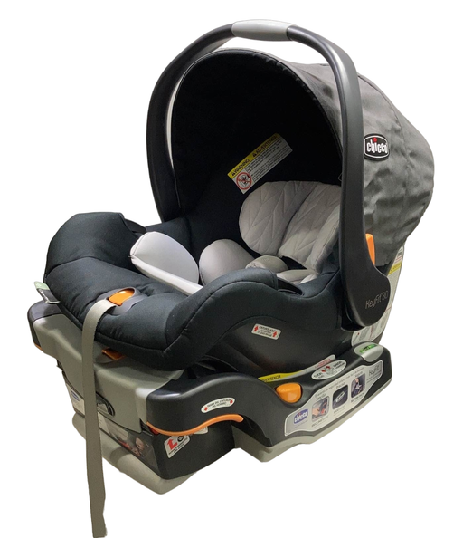 used Chicco KeyFit 30 ClearTex Infant Car Seat, 2022, Pewter