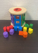 secondhand Melissa & Doug Match and Roll Shape Sorter