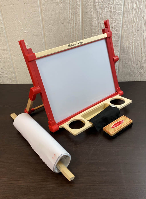 secondhand Melissa & Doug Deluxe Double-Sided Tabletop Easel