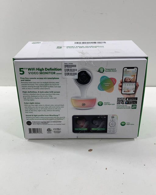 secondhand Leap Frog 5" Smart Video Baby Monitor