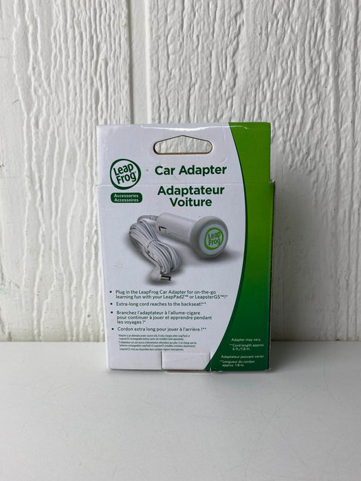 secondhand Leap Frog Car Adapter, Leap Pad 2