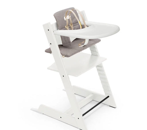 used Stokke Tripp Trapp Complete High Chair, White, Nordic Grey