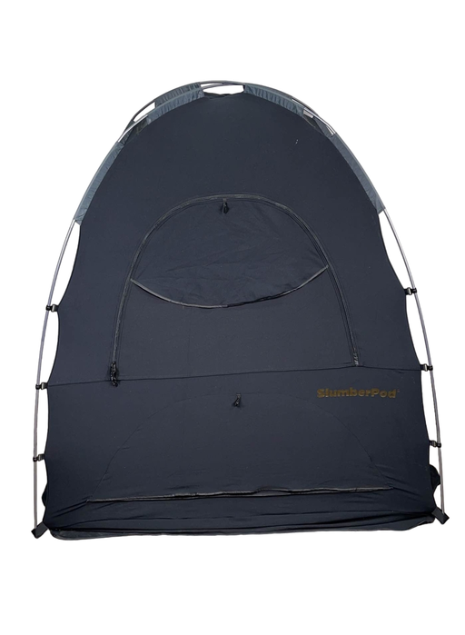 used SlumberPod 3.0 Sleep Canopy, Black with Grey Accents