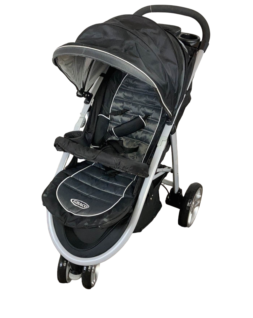 graco aire3 click connect travel system stroller gotham Graco Aire3 Click Connect Stroller, 2017