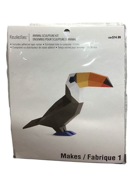 used Recollections 3D Sculpture Kit, Toucan