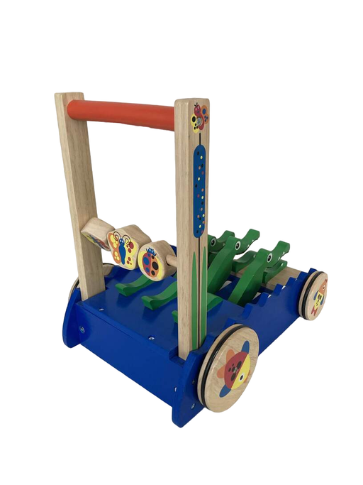 used Melissa & Doug Chomp and Clack Alligator Push Toy