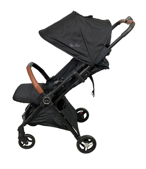 secondhand Silver Cross Jet 3 Super Compact Stroller, 2022, Black