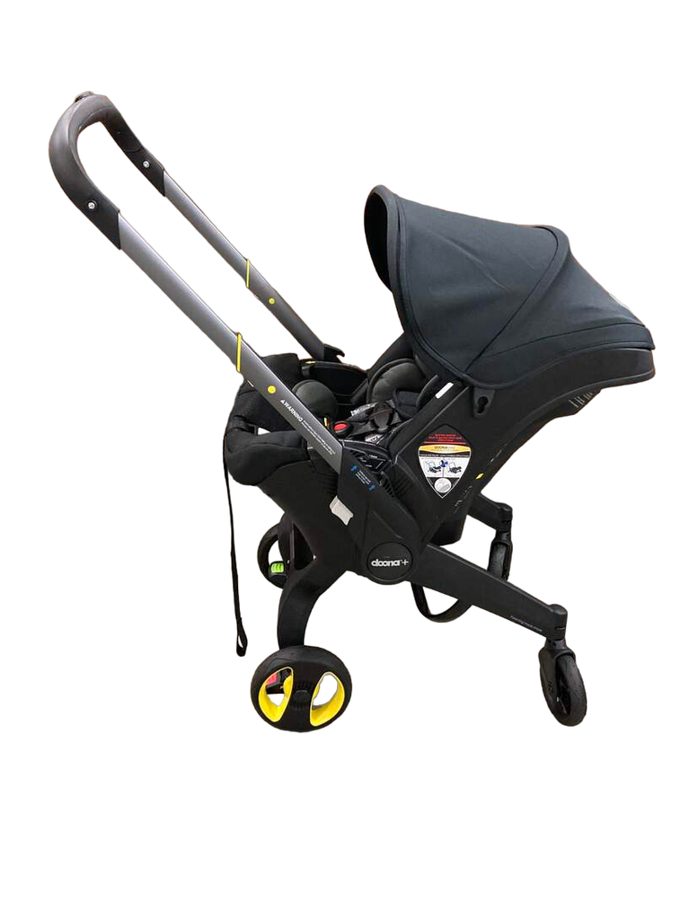 Doona Infant Car Seat & Stroller Combo, 2023, Nitro Black
