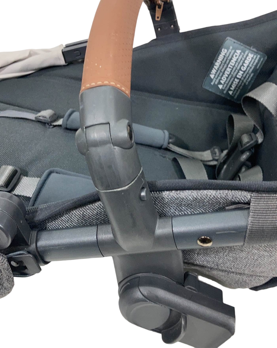 secondhand UPPAbaby VISTA RumbleSeat V2, 2015+, 2021, Greyson (Charcoal Melange)