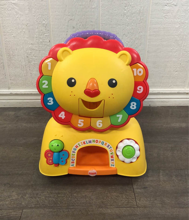 secondhand Fisher Price 3-in-1 Sit, Stride, and Ride Lion Toy