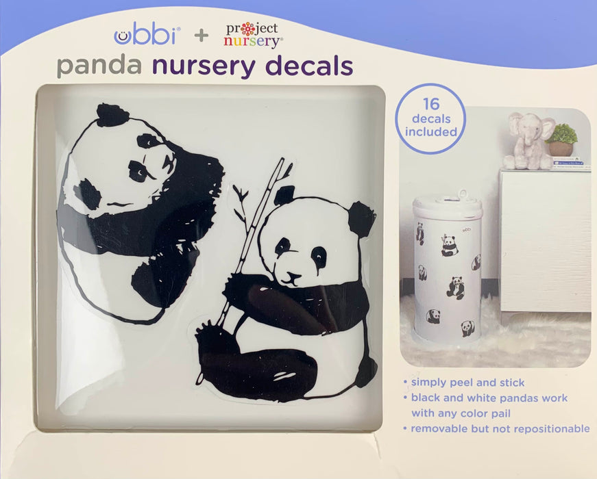 secondhand Ubbi Diaper Pail Decals