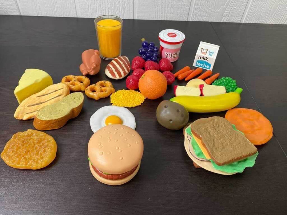 used Learning Resources Play Food Set