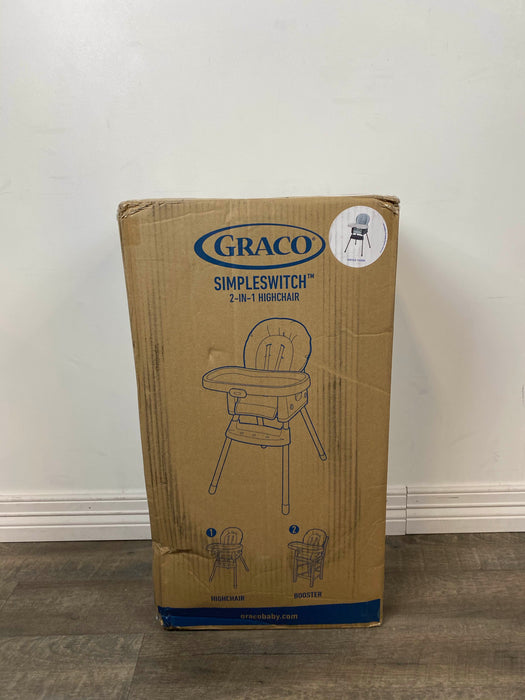 used Graco SimpleSwitch 2-in-1 Convertible High Chair, In Winfield