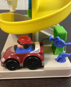used Fisher Price Little People Helpful Neighbors Wheelie Garage