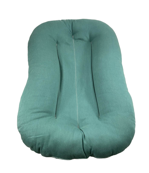 used Snuggle Me Organic Sensory Infant Lounger, Moss