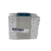 Shop Little Unicorn Cotton Muslin Fitted Crib Sheet, Dots at GoodBuy Gear
