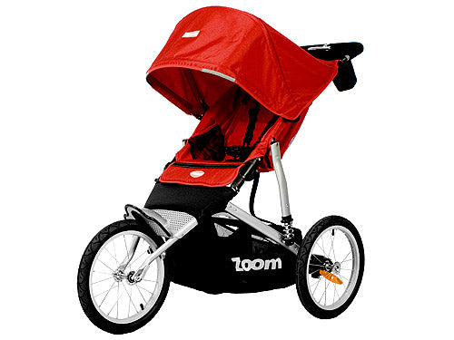 used Joovy Zoom ATS Jogging Stroller, Red, 2020