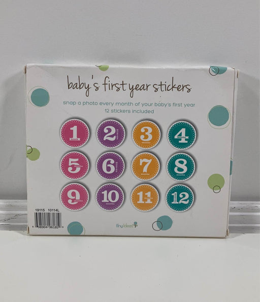 secondhand Tiny Ideas Baby’s First Year Stickers