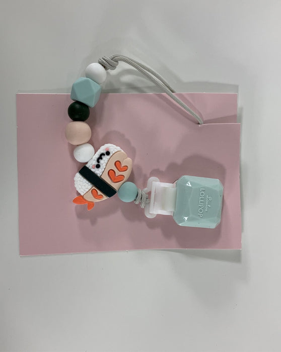 secondhand LouLou Lollipop Pacifier Clip
