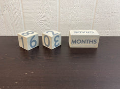 secondhand Milestone Blocks