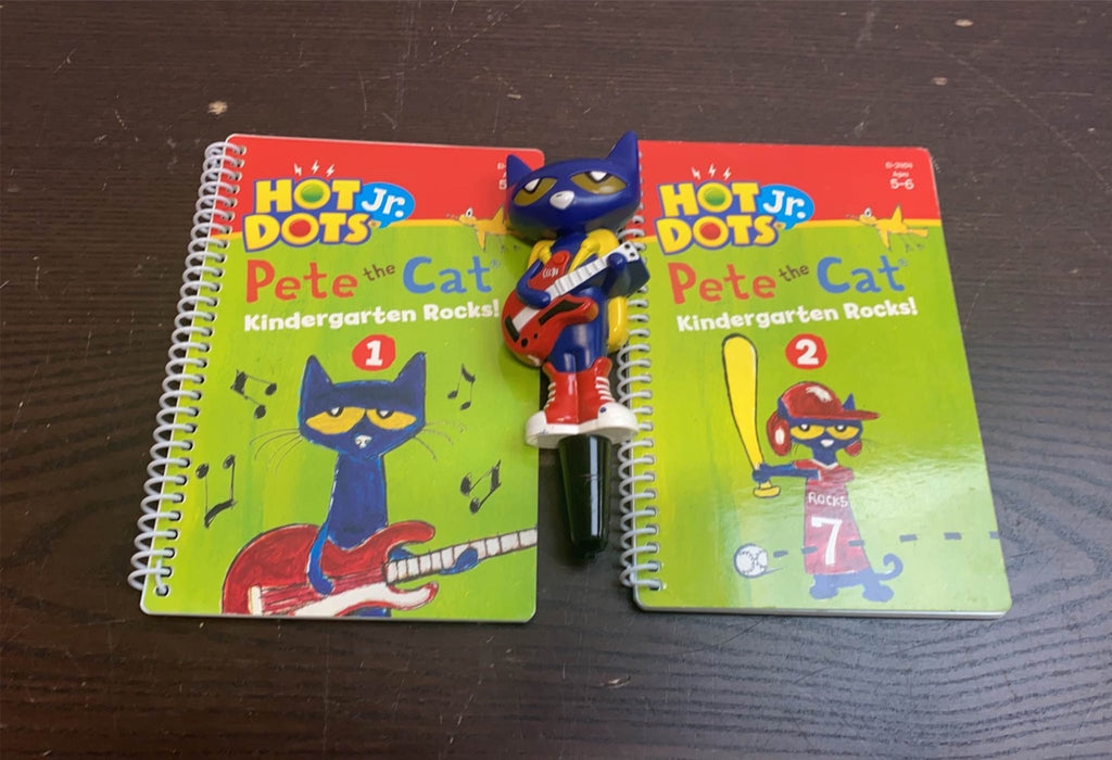 used Educational Insights Hot Dots Jr. Pete The Cat: Kindergarten Rocks!