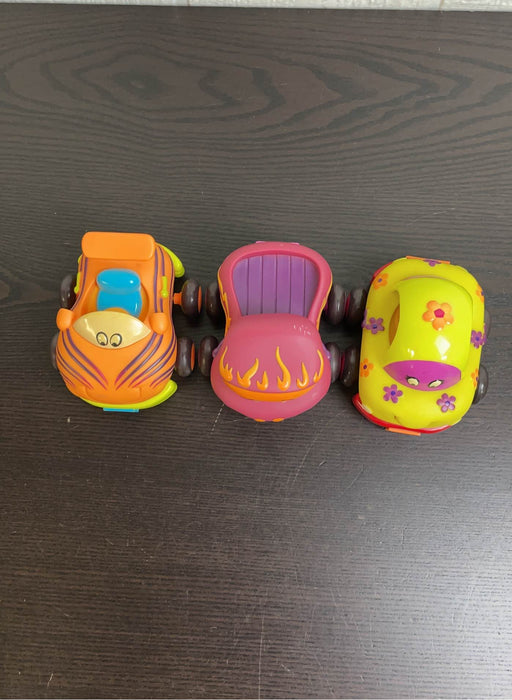 secondhand B. toys Pull Back Toddler Cars