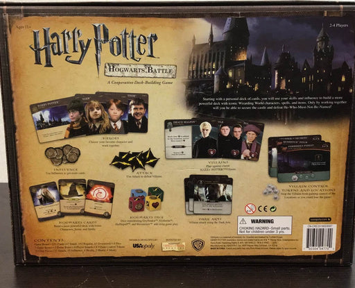 secondhand Usaopoly Harry Potter Hogwarts Battle Game