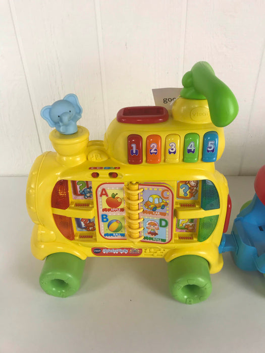 secondhand VTech Sit To Stand Alphabet Train