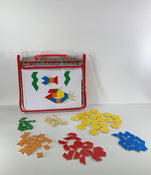 used Melissa & Doug Magnetic Pattern Block Kit