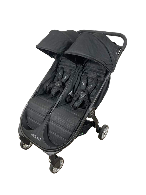 secondhand Baby Jogger City Tour 2 Double Stroller, 2022, Pitch Black