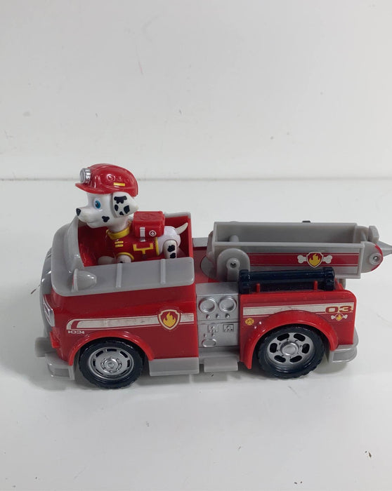 secondhand PAW Patrol Fire Engine With Marshall Toy