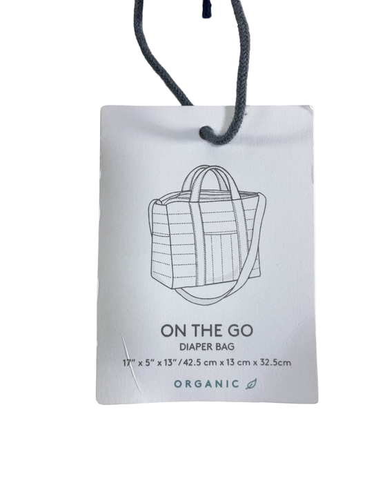Shop Pehr Diaper Bag, Stripes Away Deep Sea at GoodBuy Gear
