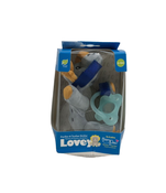 used Dr. Brown's Lovey Pacifier and Teether Holder, Triceratops