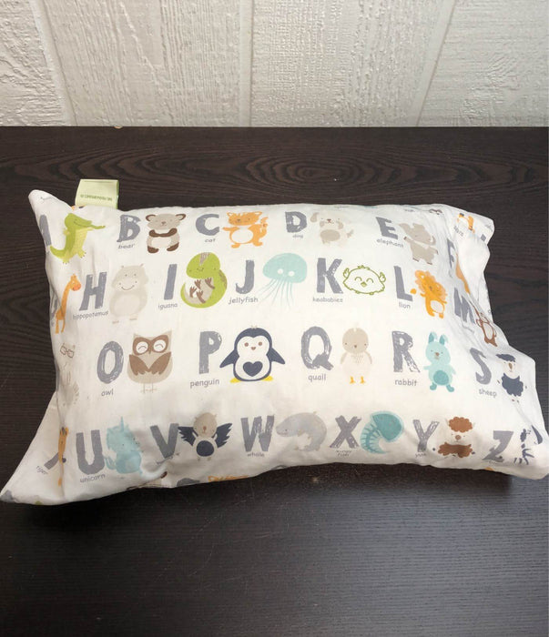 Shop KeaBabies Toddler Pillow with Pillowcase, Alphabet at GoodBuy Gear
