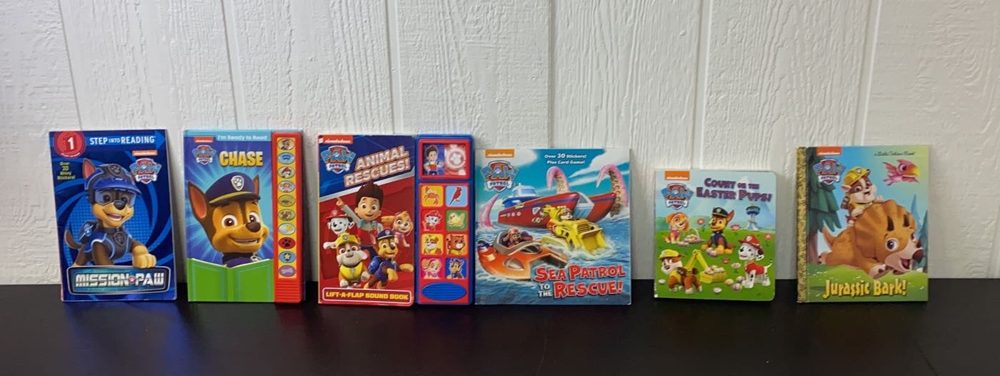 used BUNDLE Picture Books, PAW Patrol