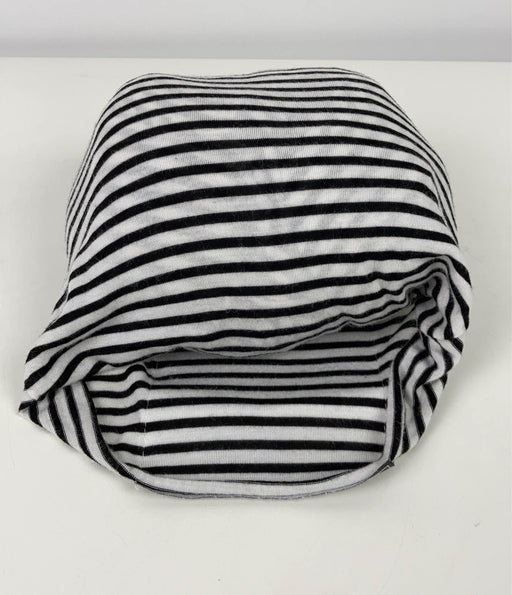 used Solly Baby Wrap, Black & Natural Stripe