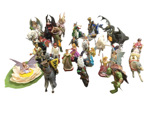 used BUNDLE Fantasy Figures