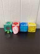 used Baby Einstein Infinity Block High Contrast Soft Block Toy