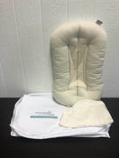 used Snuggle Me Organic Sensory Lounger, Infant, Natural