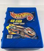 used Hot Wheels 48 Car Storage Case, -Cars Included