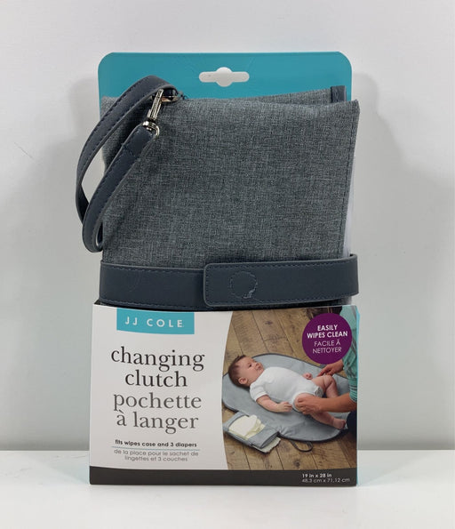 Shop JJ Cole Changing Clutch, - Gray Heather at GoodBuy Gear
