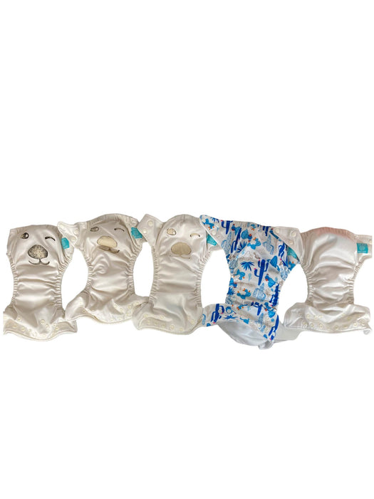 Shop Charlie Banana 6 One Size Reusable Cloth Diapers with Fleece at GoodBuy Gear
